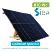 Kit solaire 2 panneaux photovoltaïques 810 WC