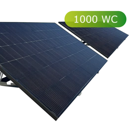 Kit solaire à brancher sur une prise de 1000Wc