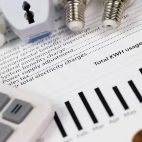 Photo facture d'électricité